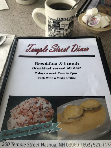 Temple Street Diner menu 3